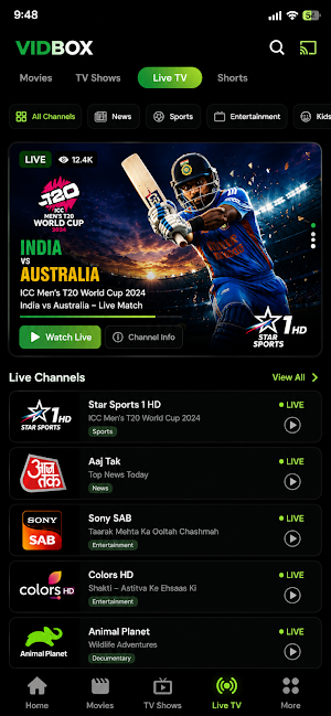 Vidbox App Screenshot 3