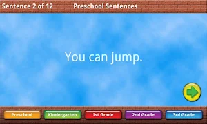 Sight Words Sentences Screenshot 1