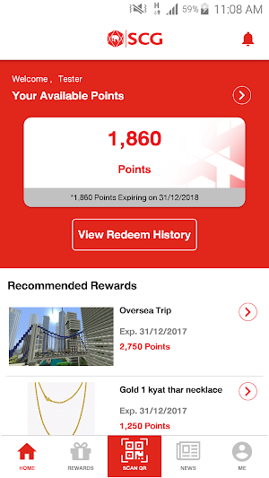 SCG Rewards Myanmar Screenshot 2