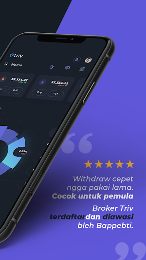 Triv Exchange - Bitcoin Indonesia Screenshot 1