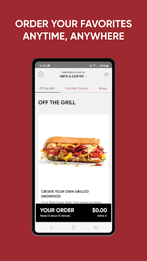 Penn Station East Coast Subs Screenshot 1