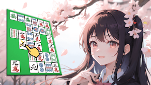 Sexy Waifu Mahjong Connect Screenshot 0