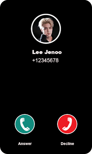 Lee Jenoo Fake Call Screenshot 1