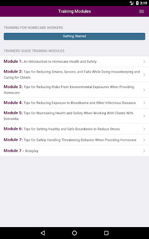 Homecare Safety Screenshot 0