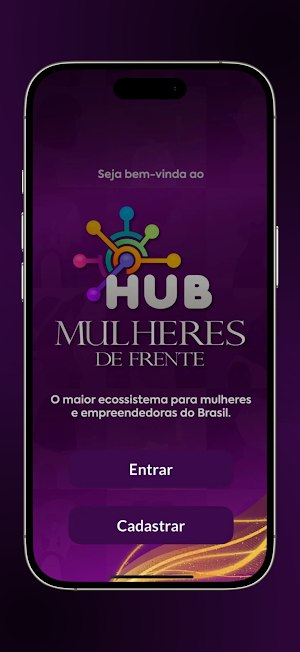 HUB MULHERES DE FRENTE Screenshot 0