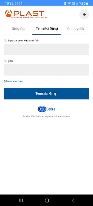 Acar Teknik B2B Screenshot 2