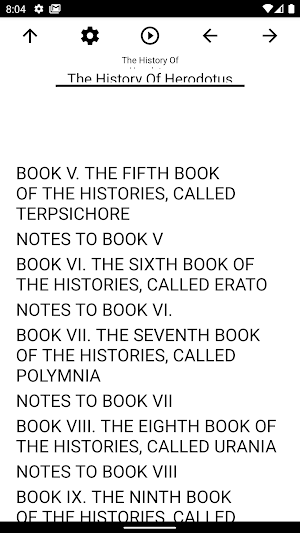 Book, The History Of Herodotus Screenshot 0