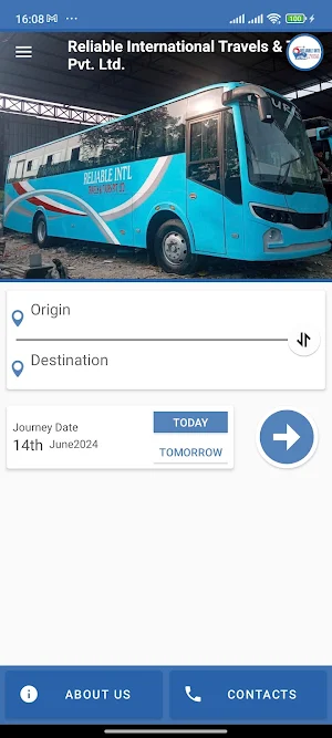 Reliable International Travels Screenshot 1