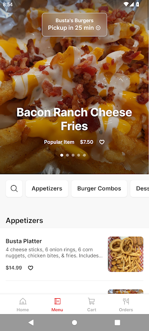 Busta's Burgers Screenshot 1