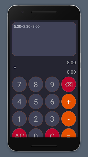 EH Hour Calculator Screenshot 1