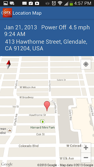 GTX Corp Smart Locator Screenshot 1