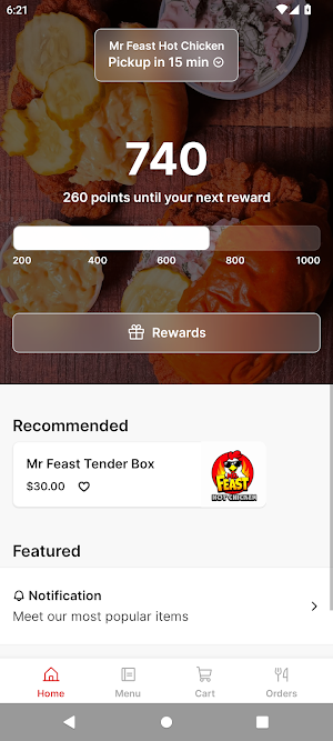 Mr Feast Hot Chicken Screenshot 0
