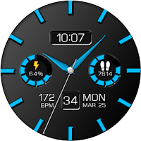 Key WF13 Analog Owl Watch Face