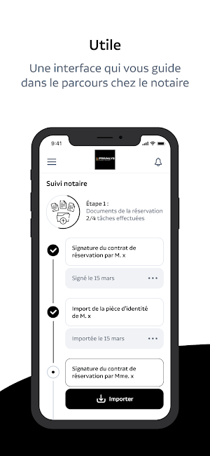 Primalys espace client Screenshot 2