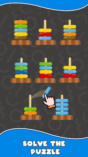 Ring Sort : Color Puzzle Screenshot 1