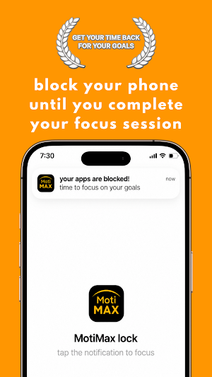 MotiMax lock: motivation focus Screenshot 0
