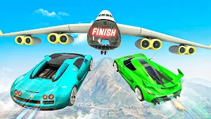 GT Car Stunts: Ramp Car Games Screenshot 0