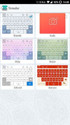 Akylly Türkmençe Klawiaturasy ( Turkmen Keyboard ) Screenshot 3