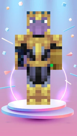 Thanos Skin for Minecraft Screenshot 2