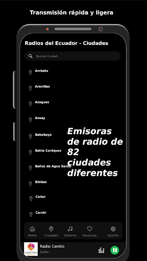 Radios del Ecuador Screenshot 1