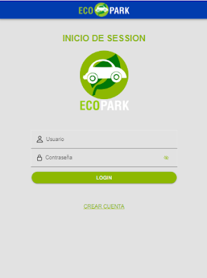 Ecopark App móvil Screenshot 1