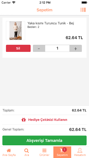 Turna Butik Screenshot 3