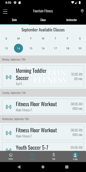 Fountain Fitness Center Screenshot 2