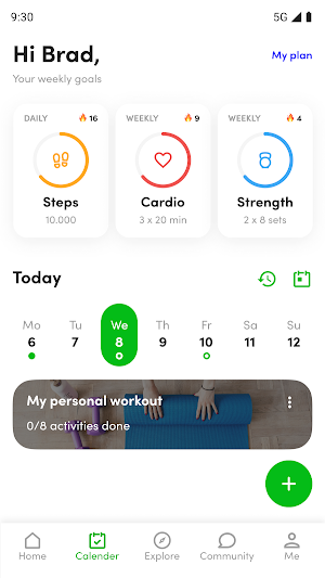 Calfit Gym Screenshot 0