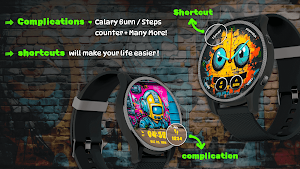Graffiti Art Watch Faces Screenshot 1