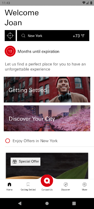 New to U.S. Services Screenshot 1