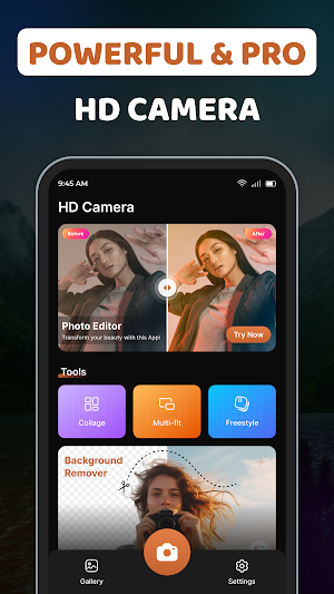HD Camera - photo editor 2025 Screenshot 2