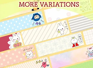 Notepad Namaiki Rabbit Screenshot 1