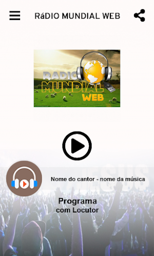Rádio Mundial Web Screenshot 3