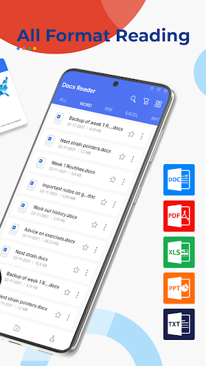 Docx Reader - Office Word Screenshot 1