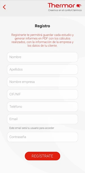 Calculadora Aerotermia Thermor Screenshot 2