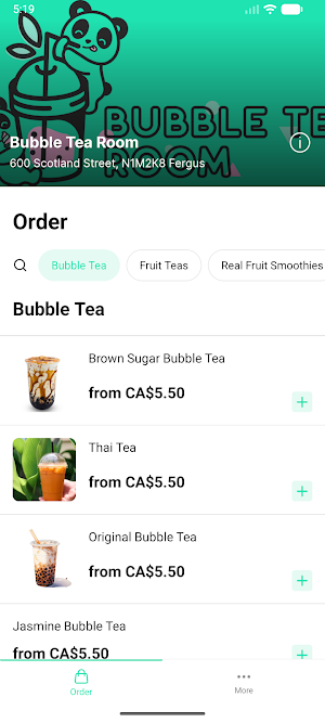 Bubble Tea Room Screenshot 0
