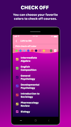 Pre-RN Check Off Screenshot 2