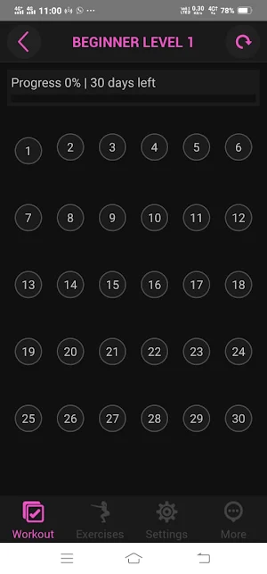 Woman Exercise Screenshot 1