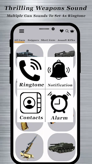 Weapons & Gun Sound Ringtones Screenshot 3