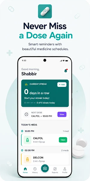 Medly: Pill Reminder & Alarm Screenshot 1