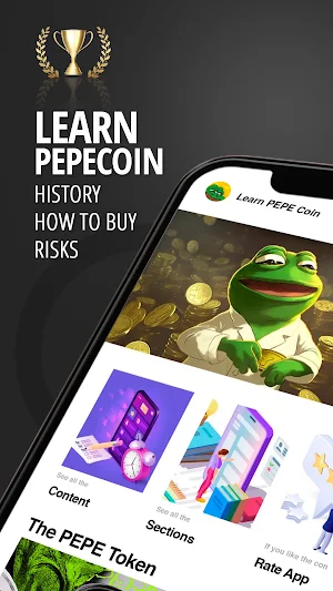 PEPE Coin: Learn Crypto Screenshot 0