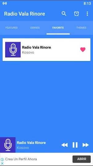 radio vala rinore Screenshot 2