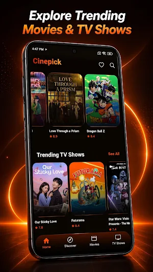 CinePick AIMovies & Films Screenshot 1