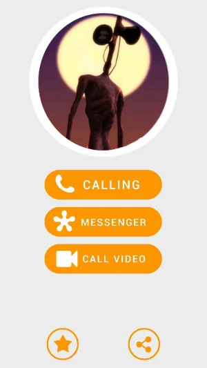Siren fake call video head Screenshot 0