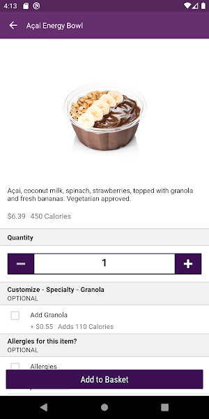 Booster Juice Screenshot 0