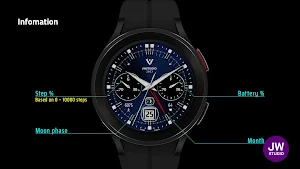 JW075 jwstudio watchface Screenshot 1