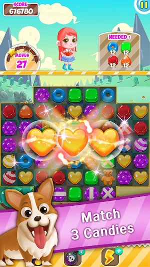Candy Sweet Pop  : Cake Swap Match Screenshot 3