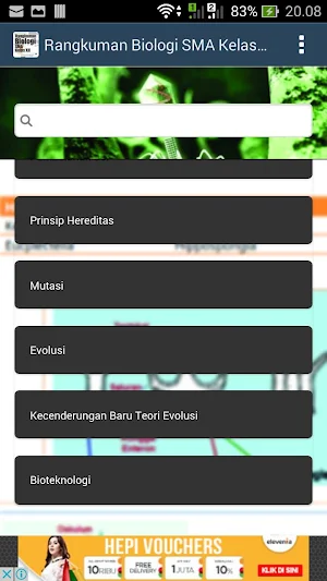 Rangkuman Biologi SMA XII Screenshot 3
