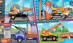 Build House with Trucks Screenshot 1
