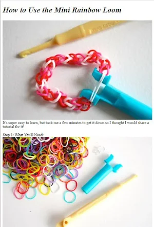 Rainbow Loom Bracelet Tutorial Screenshot 0